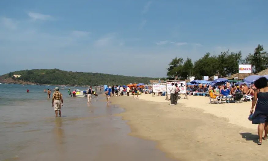 Baga Beach, Baga, Goa, India